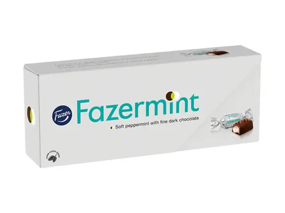 Fazermint mint chocolate praline