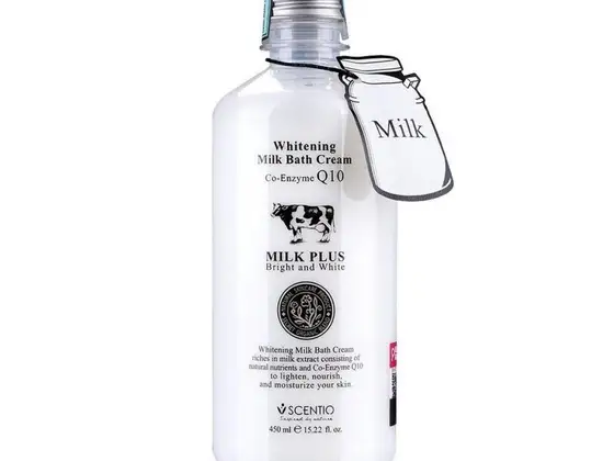 Scentio Milk Plus Shower Cream 2x450ml
